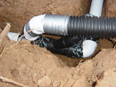 Patio drain cleaning and area drain cleaning is often the result of poor crafsmanship