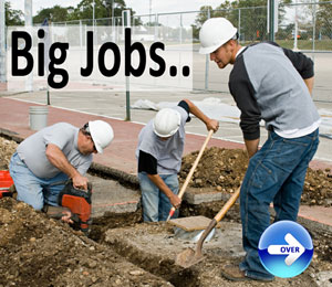 Big plumbing jobs like kitchen sewer replacement and kitchen sewer repair are no problem for our plumbers