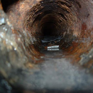 Rusted out drains can cause drain stoppages, sewer leaks and mold and mildew growth